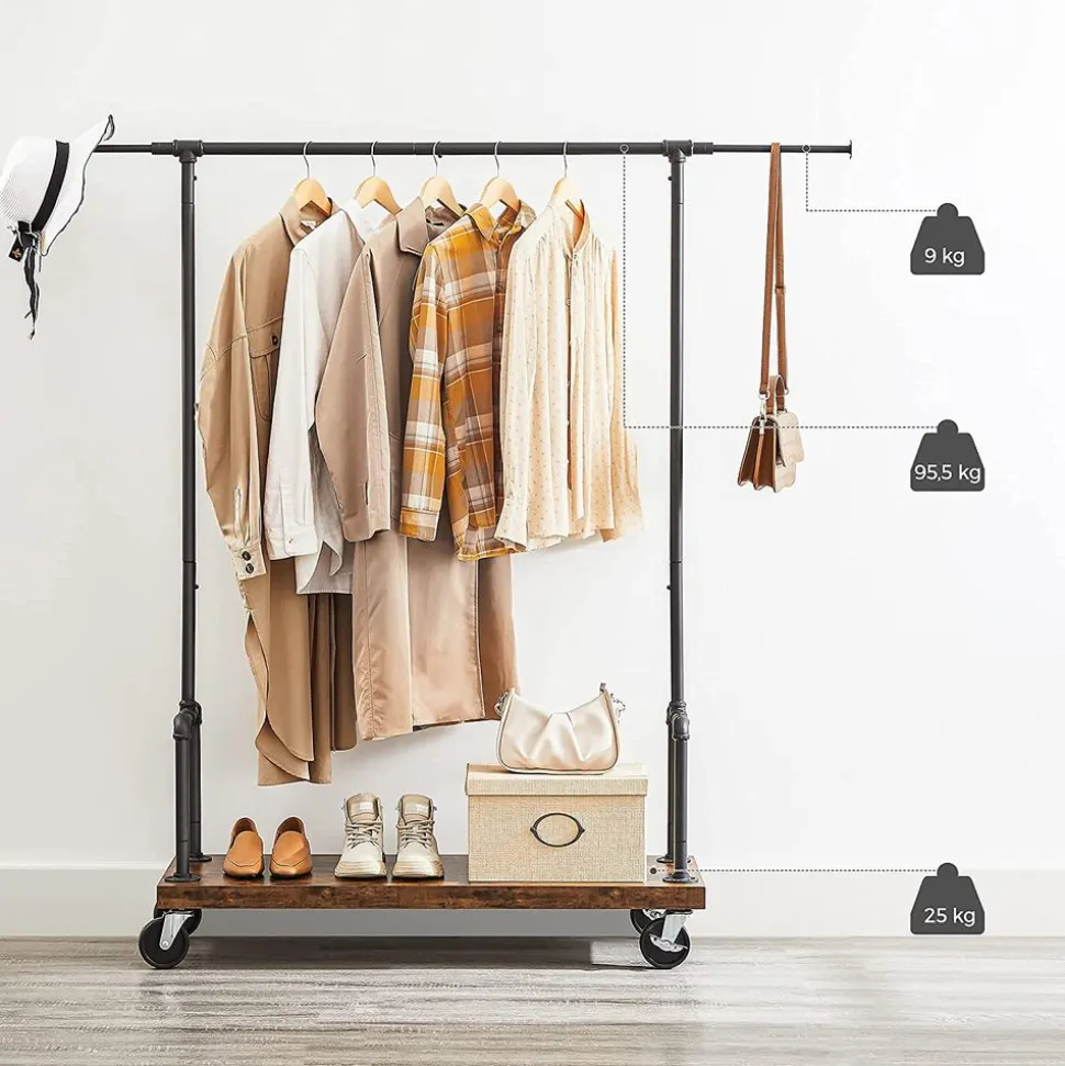 Clearance SONGMICS 3 Étagères murales U noir