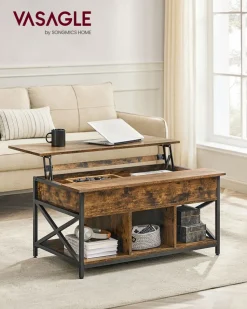 Flash Sale SONGMICS Accent Fabric Tub with Upholstered Cushion