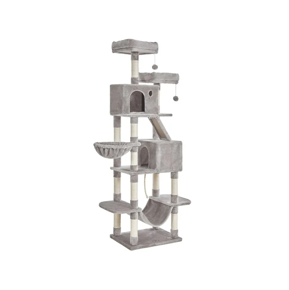 Flash Sale SONGMICS Arbre à chat 206 cm gris clair