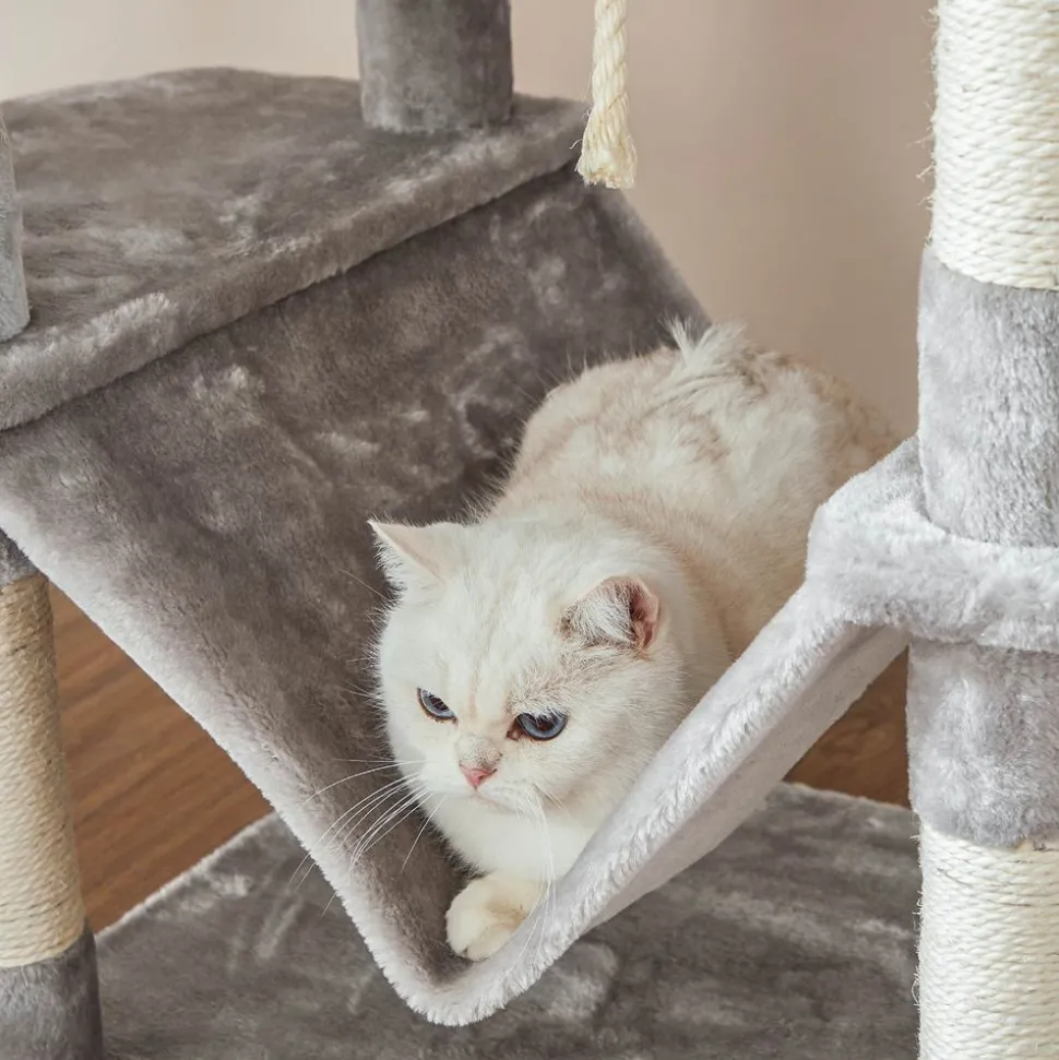 Flash Sale SONGMICS Arbre à chat 206 cm gris clair