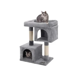 Sale SONGMICS Arbre à chat 84 cm gris clair