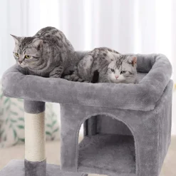 Sale SONGMICS Arbre à chat 84 cm gris clair