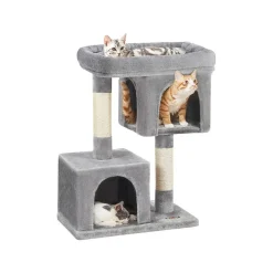 Sale SONGMICS Arbre à chat 84 cm gris clair