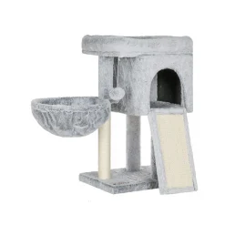 New SONGMICS Arbre à chat 66 cm gris clair