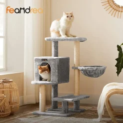 Best Sale SONGMICS Arbre à chat 84 cm gris clair