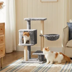 Best Sale SONGMICS Arbre à chat 84 cm gris clair