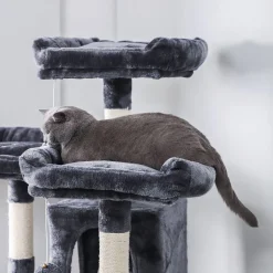 Clearance SONGMICS Arbre à chat 168 cm gris foncé