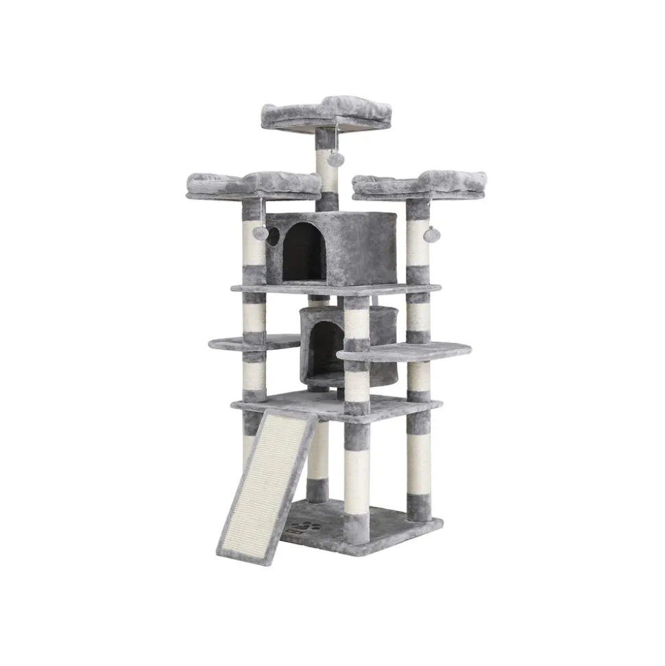 Clearance SONGMICS Arbre à chat 172 cm gris foncé