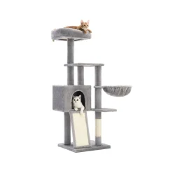 Best Sale SONGMICS Arbre à chat 135 cm gris foncé