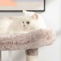 Sale SONGMICS Arbre à chat 104 cm Marron Clair