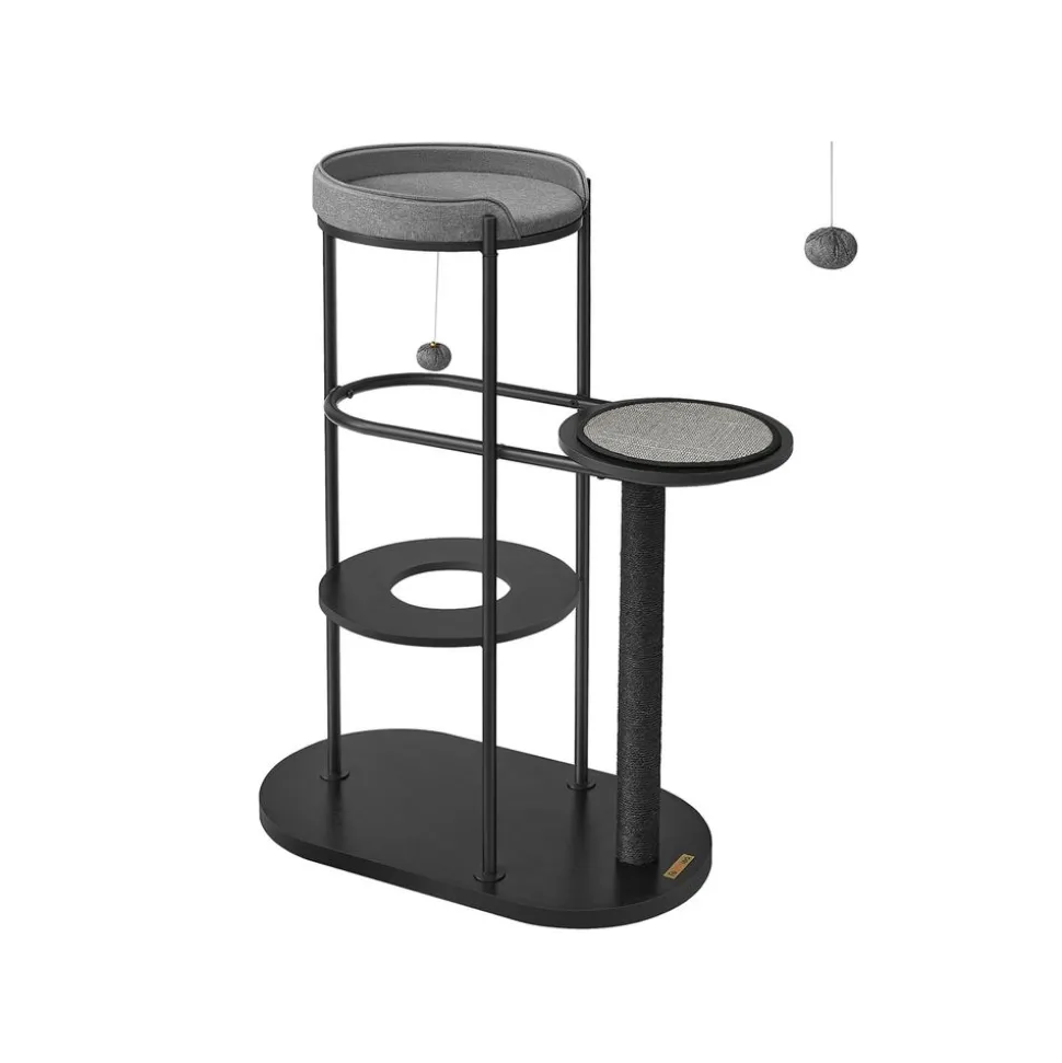 Flash Sale SONGMICS Arbre à chat 111 cm moderne Noir classique