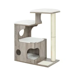 Outlet SONGMICS Arbre à chat 88 cm rustique