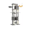 Cheap SONGMICS Arbre à chat 201 cm taille XXL dispositif anti-basculement gris clair