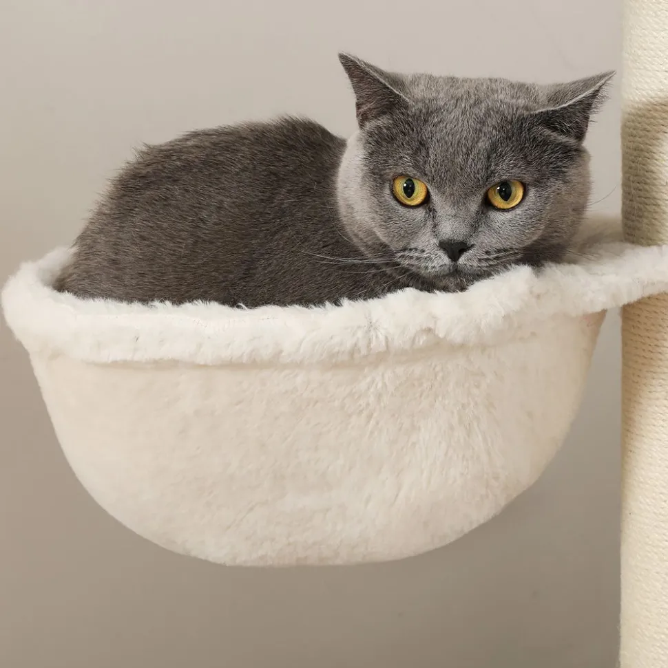 New SONGMICS Arbre à Chat griffoir Brou de Noix