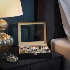 Store SONGMICS Armoire à bijoux blanc avec miroir