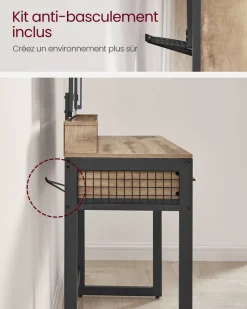 Best Sale SONGMICS Armoire à bijoux miroir blanc