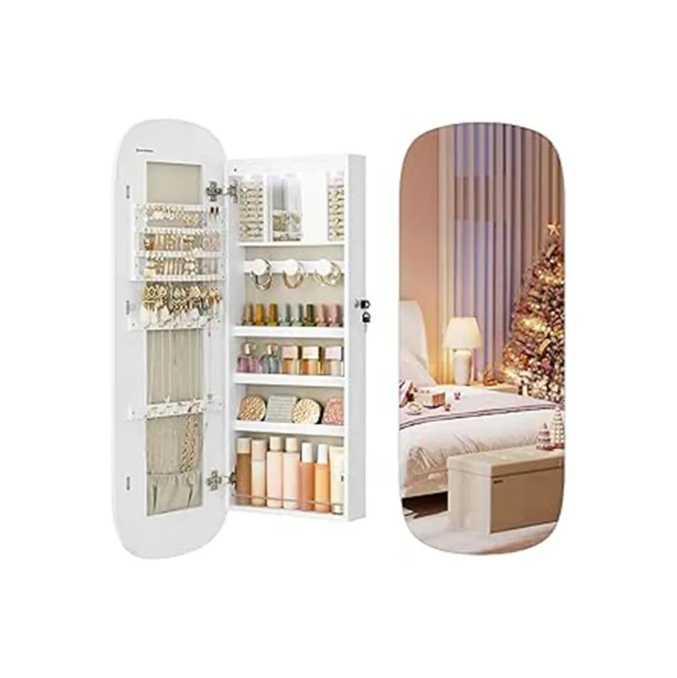 Flash Sale SONGMICS Armoire à Bijoux Murale Blanc