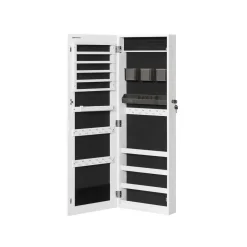 Flash Sale SONGMICS Armoire à bijoux murale blanc