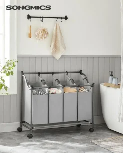 Shop SONGMICS Armoire à bijoux murale miroir