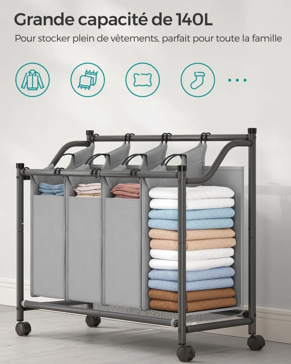 Shop SONGMICS Armoire à bijoux murale miroir