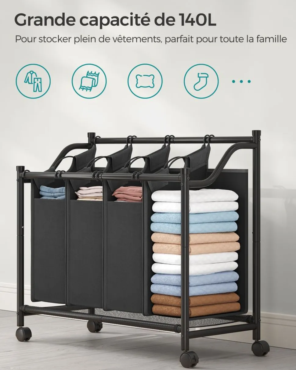 Shop SONGMICS Armoire à bijoux murale miroir