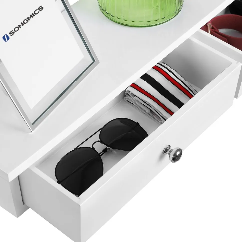 Hot SONGMICS Armoire à bijoux pivotante