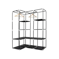 Cheap SONGMICS Armoire d'angle vêtements toile