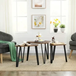 Sale SONGMICS Armoire de rangement boho couleur Boisée