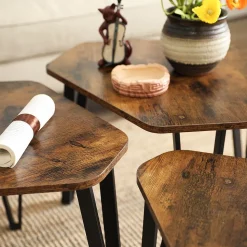 Sale SONGMICS Armoire de rangement boho couleur Boisée