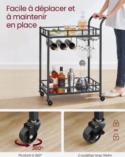 Discount SONGMICS Armoire de rangement moderne blanc nuage