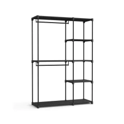 Sale SONGMICS Armoire de rangement pliable Noir