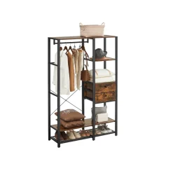 New SONGMICS Armoire industriel Noir