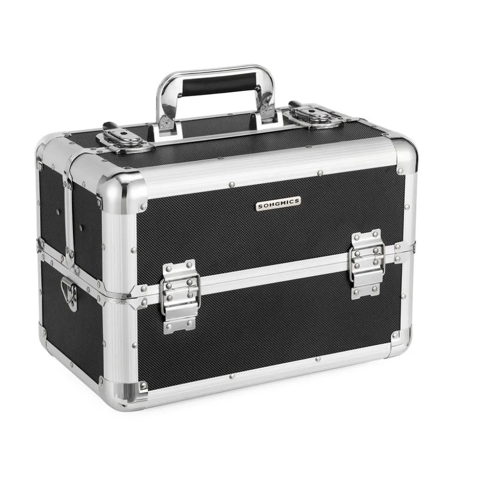 Online SONGMICS Armoire murale façon grange Brun Vintage Noir