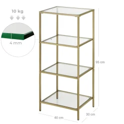 Clearance SONGMICS Armoire murale salle de bain Blanc