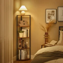 Shop SONGMICS Armoire penderie toile noir