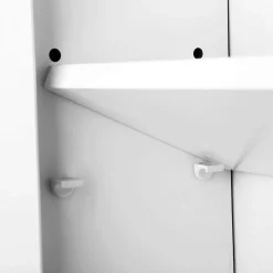 Discount SONGMICS Armoire salle de bain Gris Tourterelle