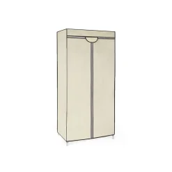 New SONGMICS Armoire vêtements pliable noir