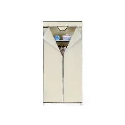 New SONGMICS Armoire vêtements pliable noir