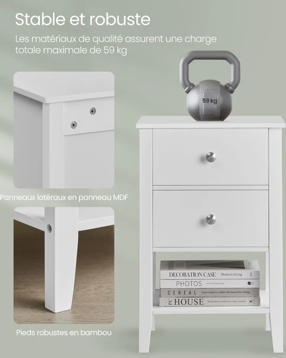 New SONGMICS Armoire vêtements portable marron rustique