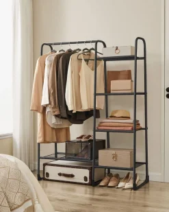 Best Sale SONGMICS Banc à chaussures avec 3 compartiments 30 x 60 x 44 cm beige naturel