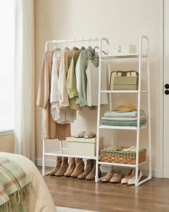 Best Sale SONGMICS Banc à chaussures avec 3 compartiments 30 x 60 x 44 cm beige naturel