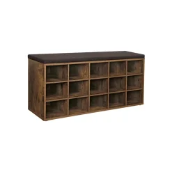 New SONGMICS Banc à chaussures blanc