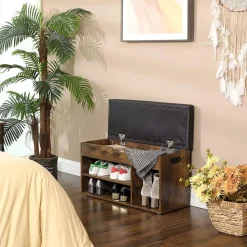 Cheap SONGMICS Banc à chaussures rustique