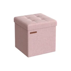 Fashion SONGMICS Banc de rangement gris