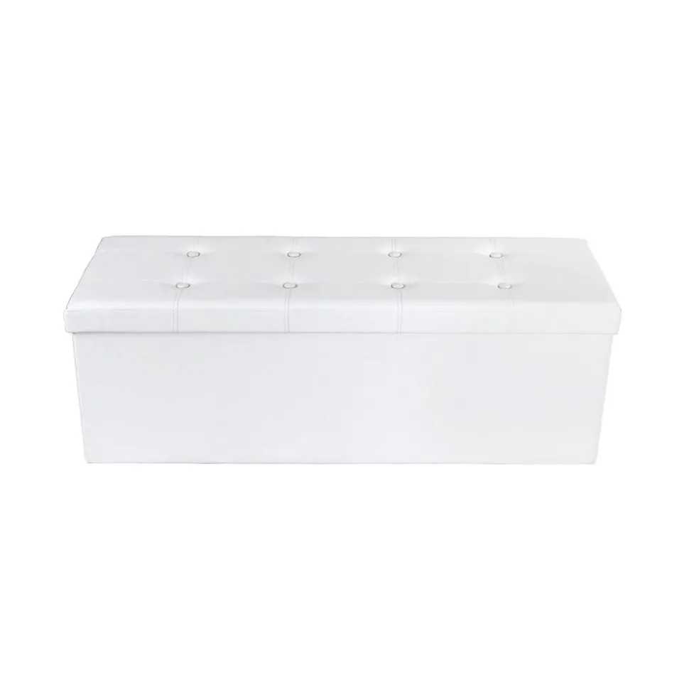 Flash Sale SONGMICS Banc de rangement 120L Blanc