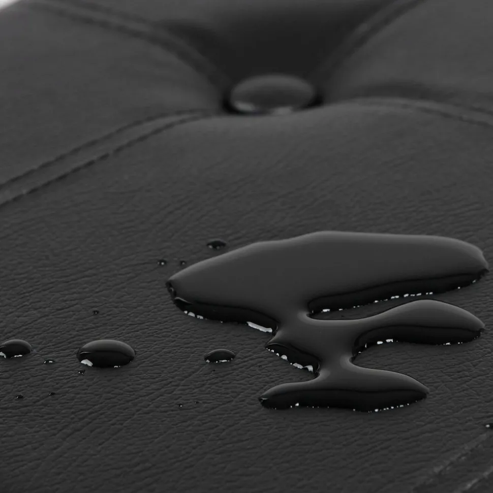 Fashion SONGMICS Banc de rangement 80L gris Marron Rustique