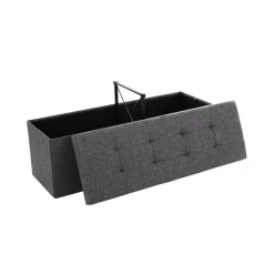 Best SONGMICS Banc de rangement 150L noir