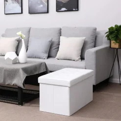 Store SONGMICS Banc de rangement 80L noir