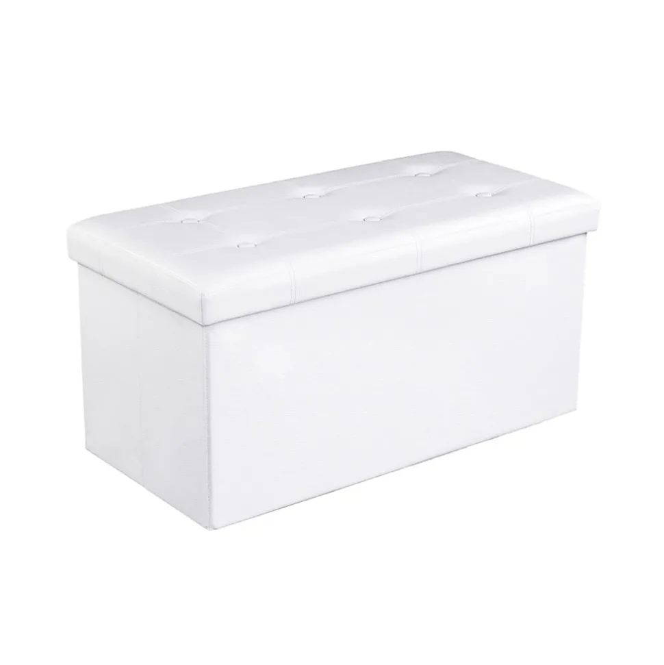 Store SONGMICS Banc de rangement 80L noir