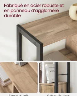 Flash Sale SONGMICS Bibliothèque à 4 Niveaux